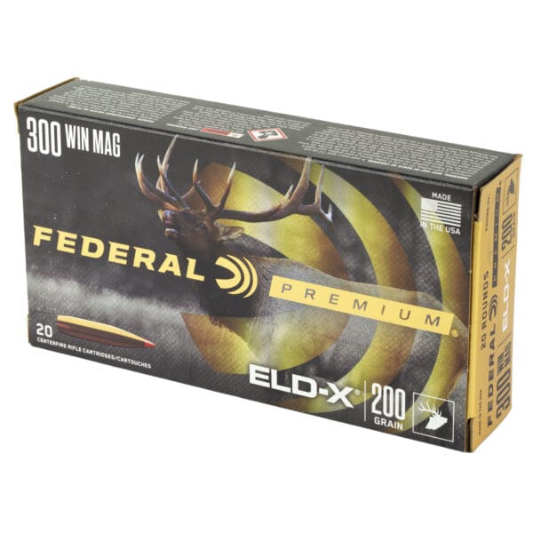 Federal P300WELDX1 Premium .300 Win Mag 200 gr ELD-X 20 Per Box - Image 3