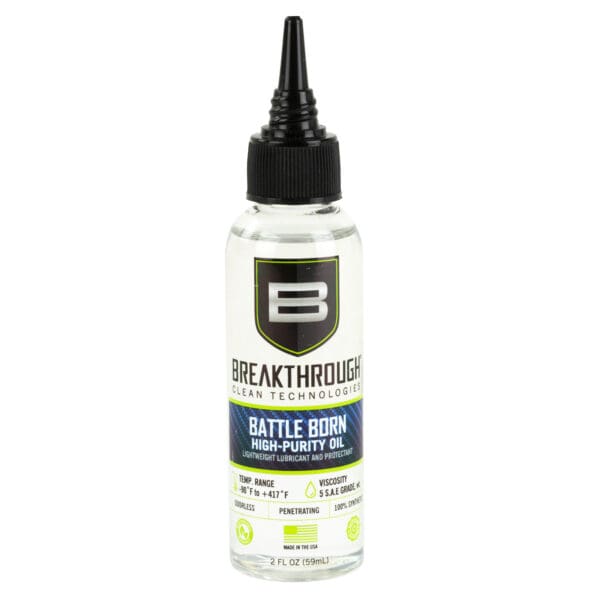 Breakthrough Clean BTO2OZ Battle Born High-Purity Oil 2 oz Squeeze Bottle