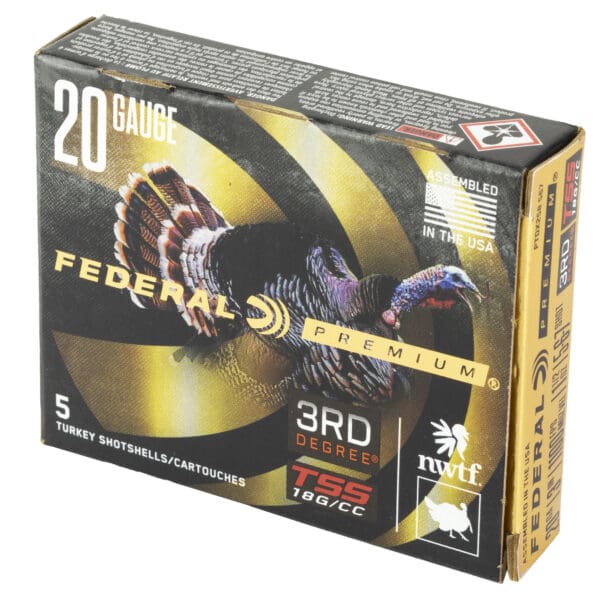 Federal PTDX258567 Premium 3rd Degree 20 Gauge 3" 1 1/2oz 5/6/7 Shot 5 Per Box - Image 3