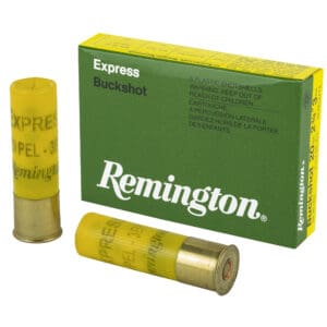 Remington Ammunition 20630 Express 20 Gauge 2.75" 3 Buck Shot 5 Per Box