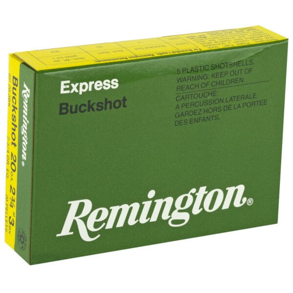 Remington Ammunition 20630 Express 20 Gauge 2.75" 3 Buck Shot 5 Per Box - Image 2
