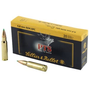 Sellier & Bellot SB68B 6.8mm Rem SPC 110gr Plastic Tip Special 20 Per Box