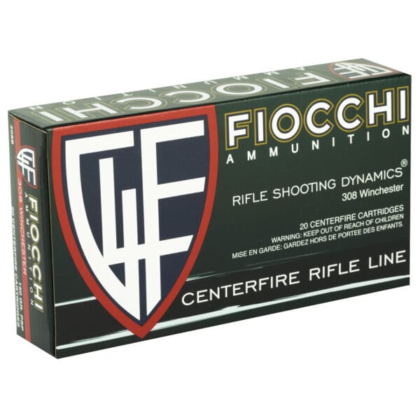 Fiocchi 308B Field Dynamics  308Win 150gr Pointed Soft Point 20 Per Box/10 Case - Image 2