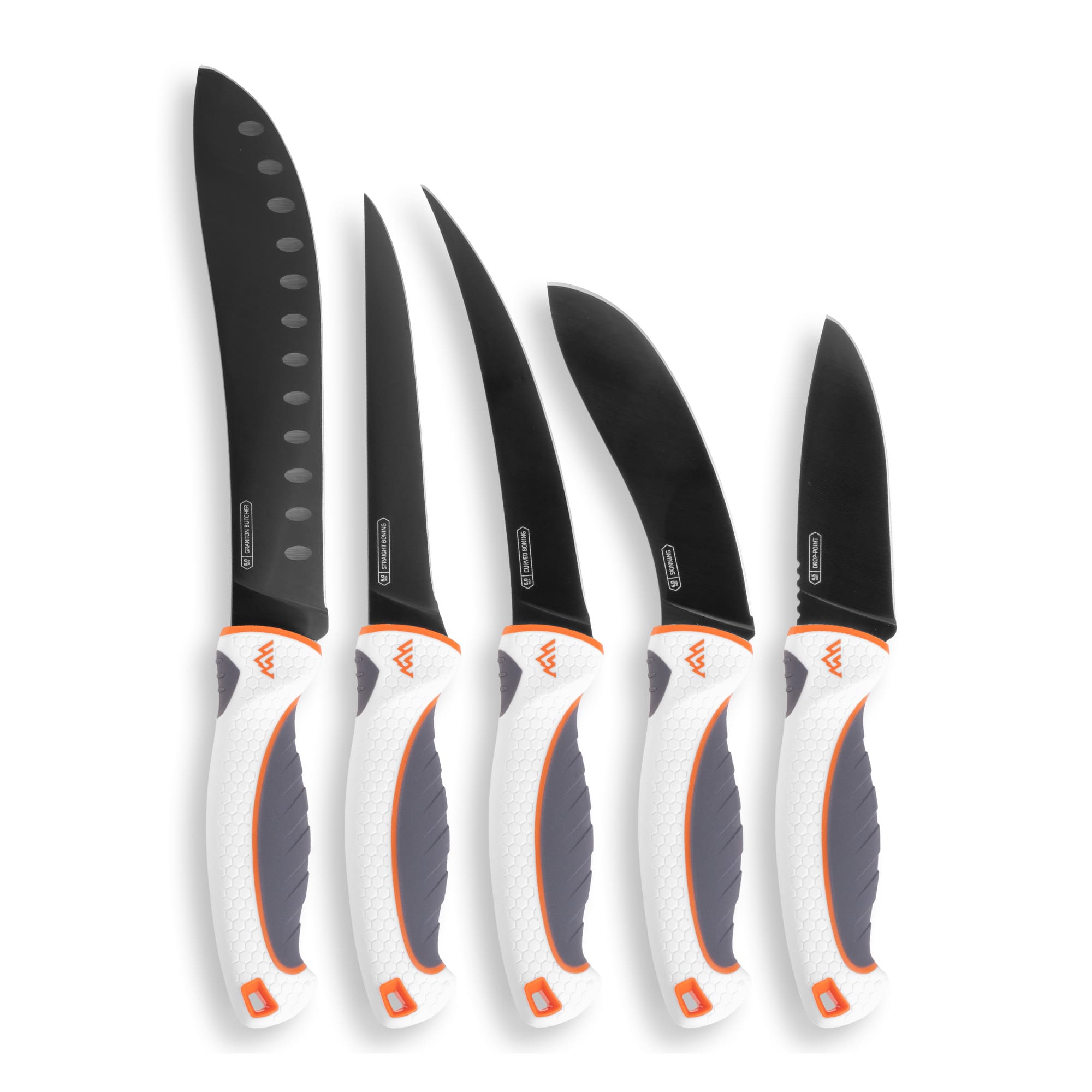 Outdoor Edge EM1 Ergo Max Processing Kit Black Titanium Blade 5 Piece - Image 2
