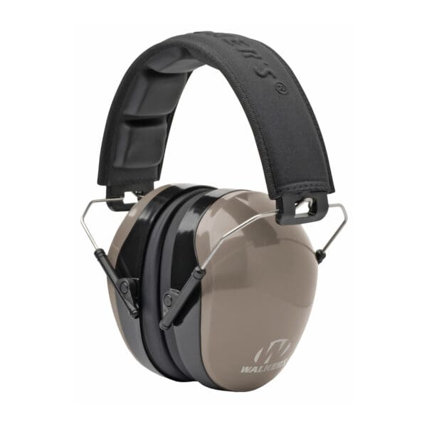 Walker's GWPDCPMFDE Advanced Protection Passive Muff 26 dB Over the Head Black/Flat Dark Earth Polymer