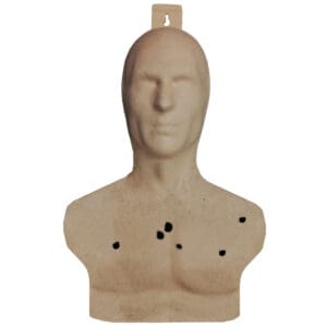 Birchwood Casey 3DTGT3PK 3D  Silhouette Tan 3 Pack