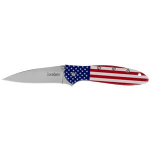 Kershaw 1660USA Leek USA EDC 3" Folding Drop Point Plain