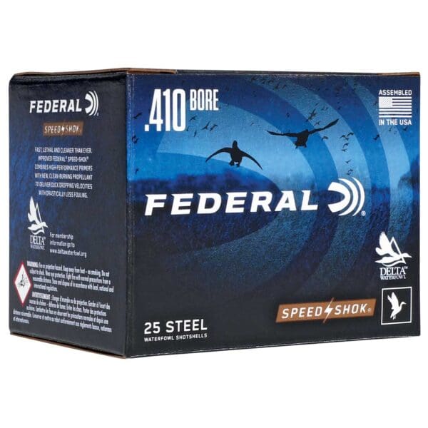 Federal WF4136 Speed-Shok .410 Gauge 3" 3/8oz 6 Shot 25 Per Box