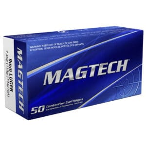 Magtech 9A 9mm Luger 115gr Full Metal Jacket 50 Per Box